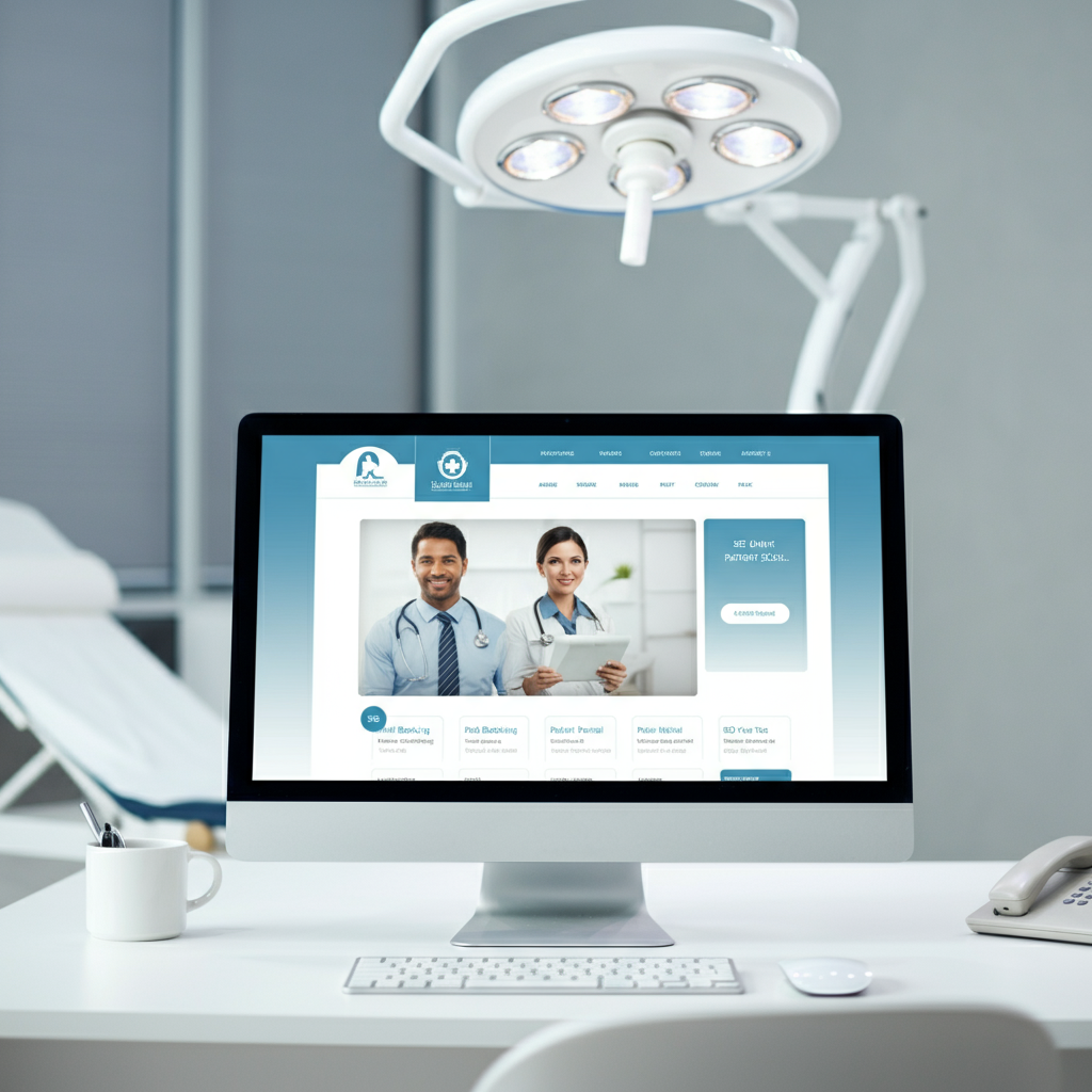 website development for doctors